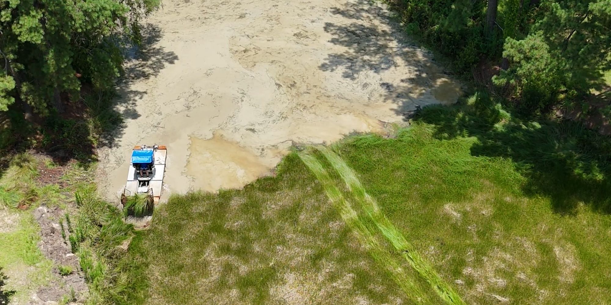 Pond Cleaning Process